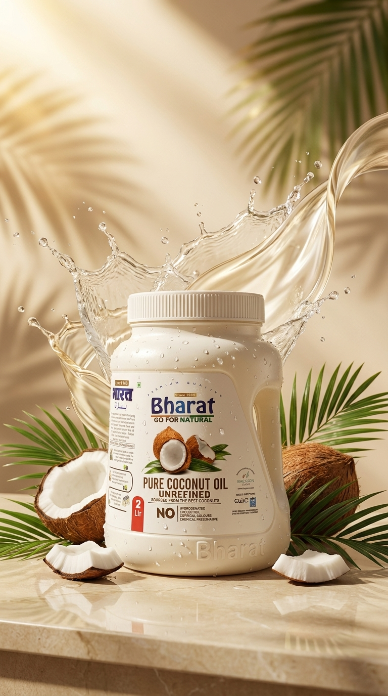 Family sharing a meal made with Bharat Oils